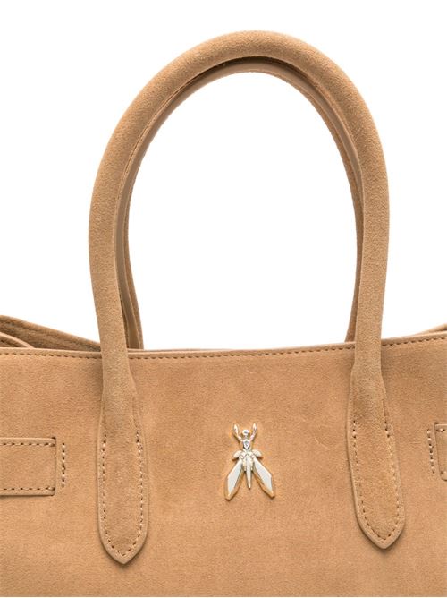 borsa donna business in suede PATRIZIA PEPE | 8B0282L152B768